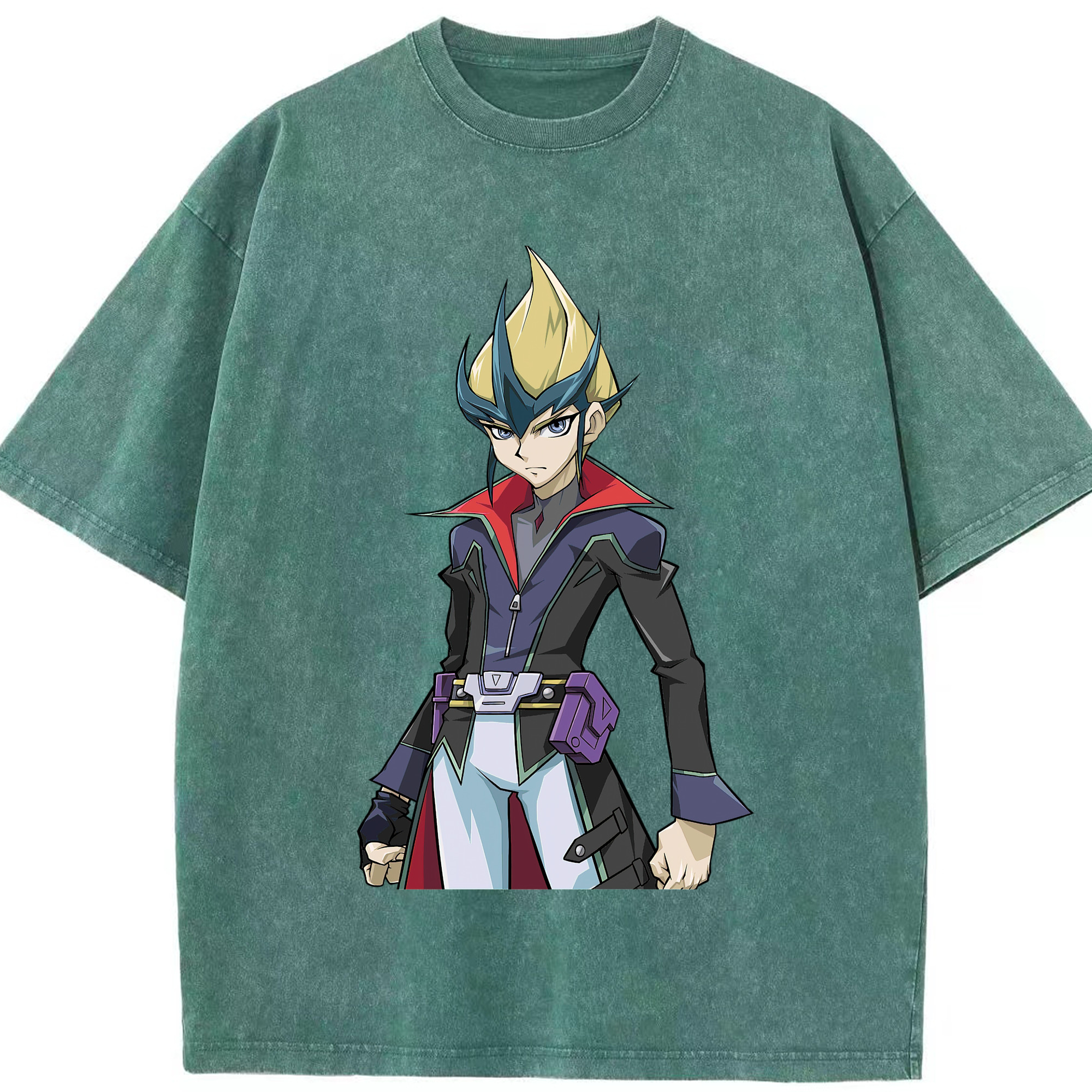 （画像用） 遊☆戯☆王 Yu-Gi-Oh! 綿100% ヴィンテージ風 半袖Tシャツ（フロントプリント）